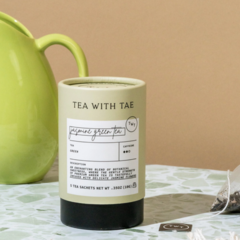 Jasmine Green Tea Mini Tube - 5 Tea Bags